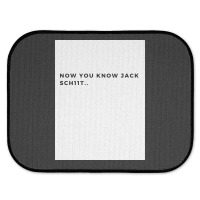 Nowyouknowjackschiitfunnyletthemknowwhoyouareperfectforfathersdayg Rear Car Mat | Artistshot