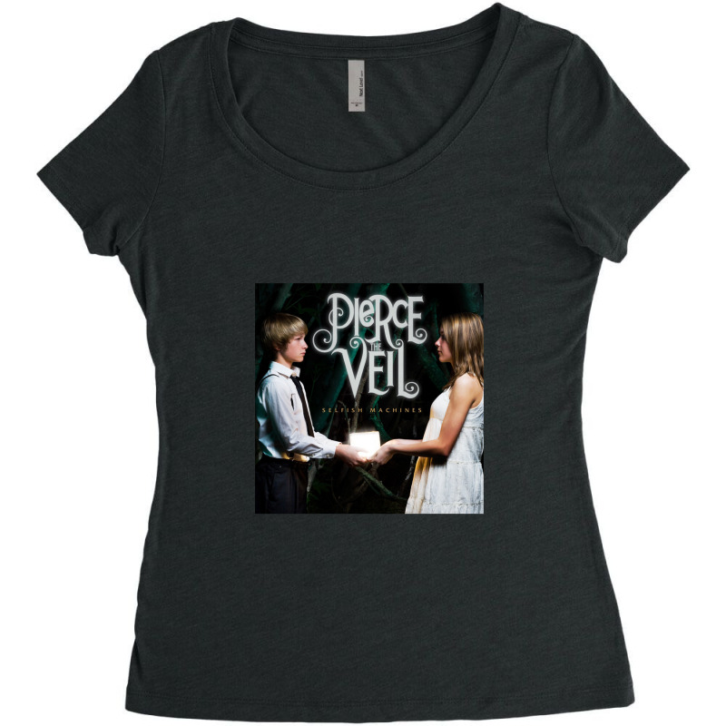 Pierce The Veil Selfish Machines 1 Women's Triblend Scoop T-shirt by KristyMelton | Artistshot