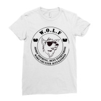 Warrant Officer Liberation Front (w.o.l.f.) Cw2 Cw3 Cw4 Cw5 Raglan Bas Ladies Fitted T-shirt | Artistshot