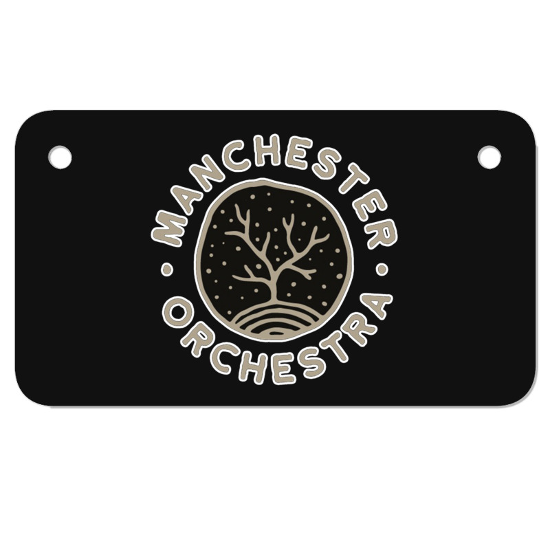 Manchester Orchestra   (4) Motorcycle License Plate | Artistshot