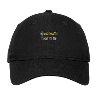 Light It Up .png Adjustable Cap | Artistshot