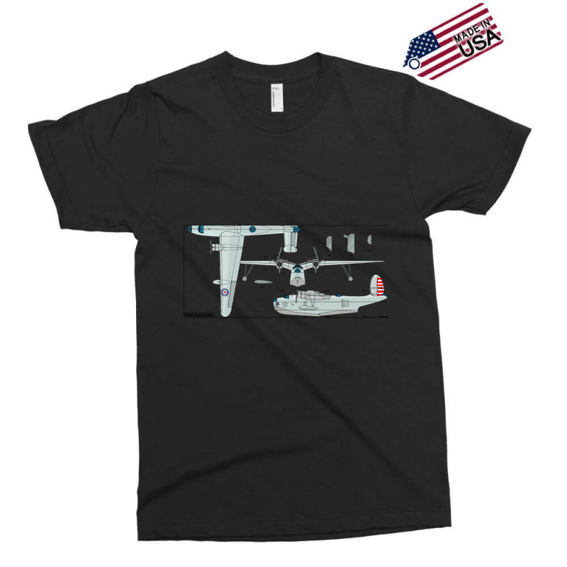 Pbm Mariner American Ww2 Patrol Bomber Flying Boat Diagrams Gift Exclusive T-shirt | Artistshot