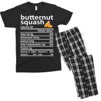 Butternut Squash Nutrition Food Thanksgiving Funny Christmas T Shirt Men's T-shirt Pajama Set | Artistshot