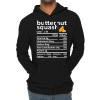 Butternut Squash Nutrition Food Thanksgiving Funny Christmas T Shirt Lightweight Hoodie | Artistshot