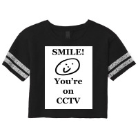 Smile,youreoncctv Scorecard Crop Tee | Artistshot