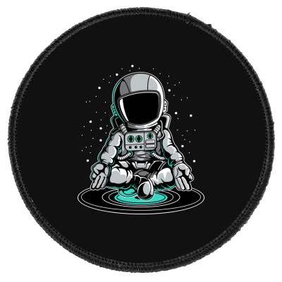 Meditating Astronaut Keychain