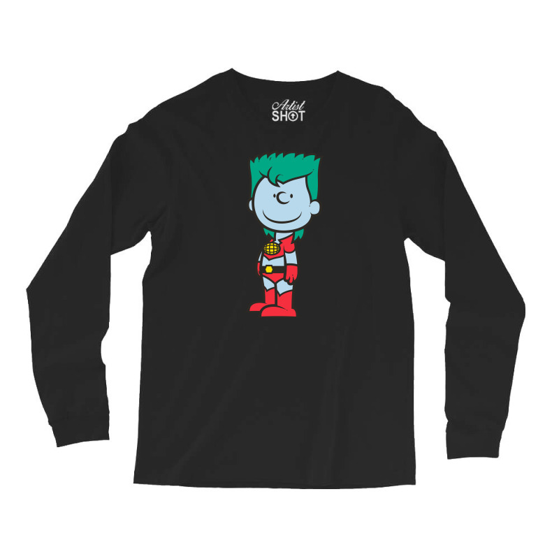 Captain Peanut Long Sleeve Shirts | Artistshot