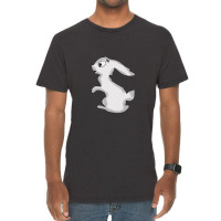 Eating Rabbit Cartoon Animals Causes Pandemics Ts Collection With Cart Vintage T-shirt | Artistshot