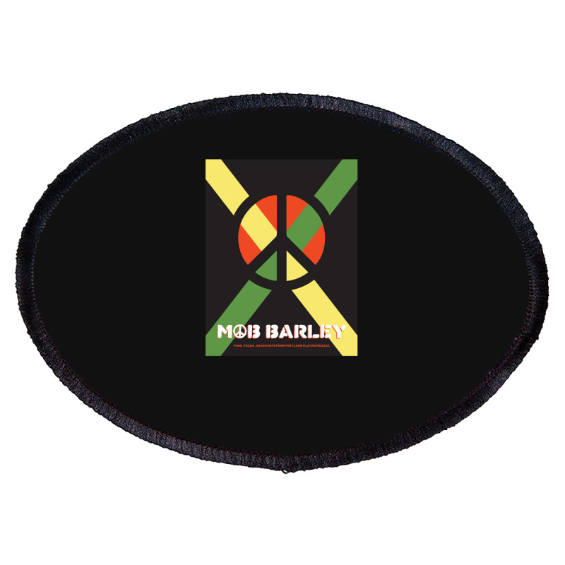 Mob Barley Oval Patch | Artistshot