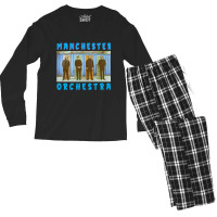 Manchester Orchestra Lineup Active Men's Long Sleeve Pajama Set | Artistshot