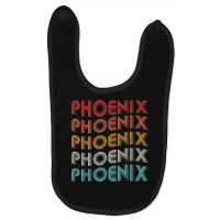 Vintage 70s 80s Phoenix Az Arizona Retro Usa State Baby Bibs | Artistshot