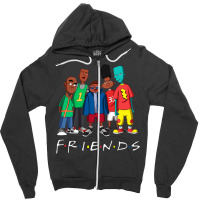 We Are Back Friends Zipper Hoodie | Artistshot