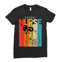 Vintage Rosie The Riveter School Nurse Ladies Fitted T-shirt | Artistshot