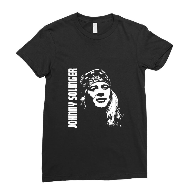 Johnny Solinger Art Ladies Fitted T-Shirt by RebekahShinn | Artistshot