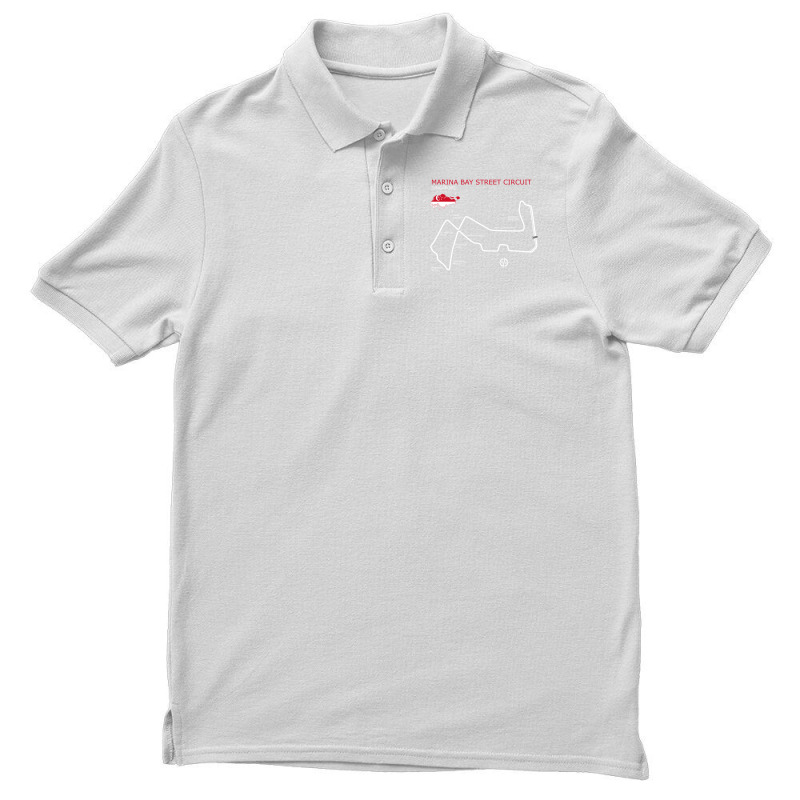 The Marina Bay Street Circuit Men's Polo Shirt | Artistshot