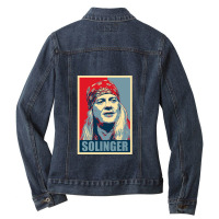 Johnny Solinger Hope Classic Classic Ladies Denim Jacket | Artistshot