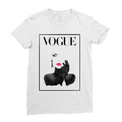Lips Vogue Ladies Fitted T-Shirt | Artistshot