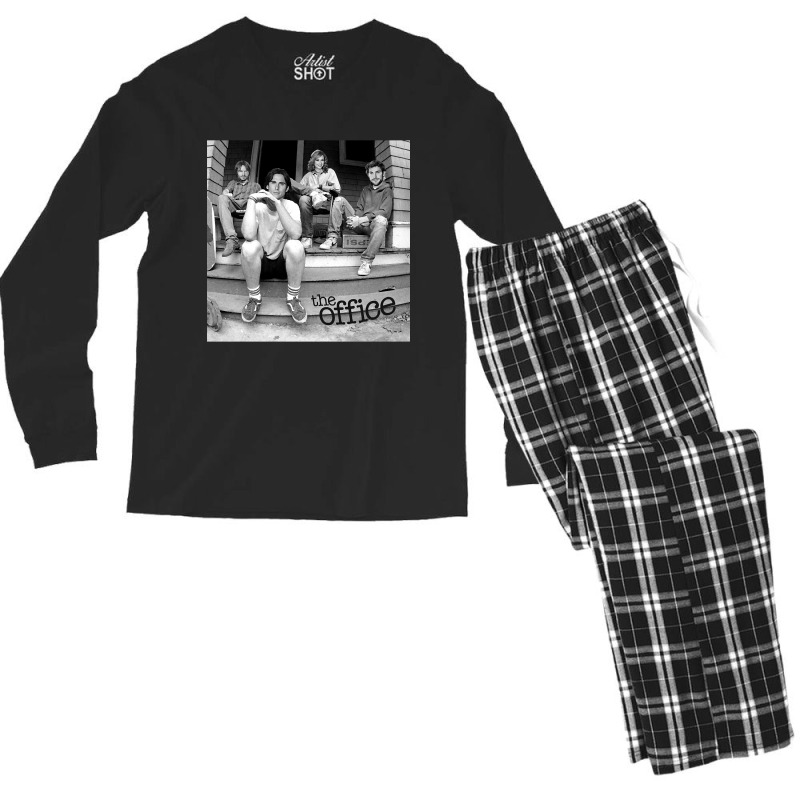 The Office Vintage Men's Long Sleeve Pajama Set by atereabag | Artistshot