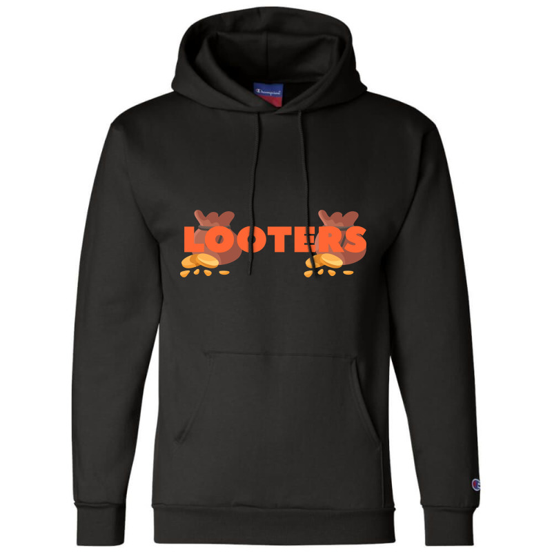 Looters Money Bags Champion Hoodie by Kosdapen517 | Artistshot