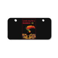 Lovely Day For A Guinness Letter Bicycle License Plate | Artistshot