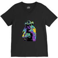 Johnny Solinger - Essential Popart Style Tributte Johnny Solinger V-neck Tee | Artistshot