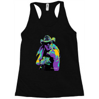 Johnny Solinger - Essential Popart Style Tributte Johnny Solinger Racerback Tank | Artistshot