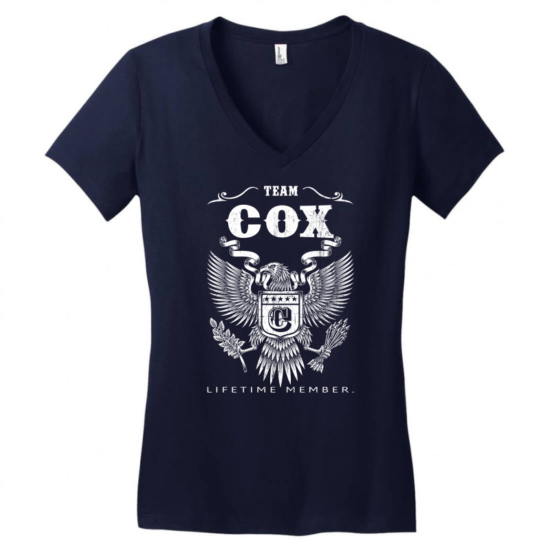 Cox Lifetime Member Women's V-Neck T-Shirt by Davidph | Artistshot