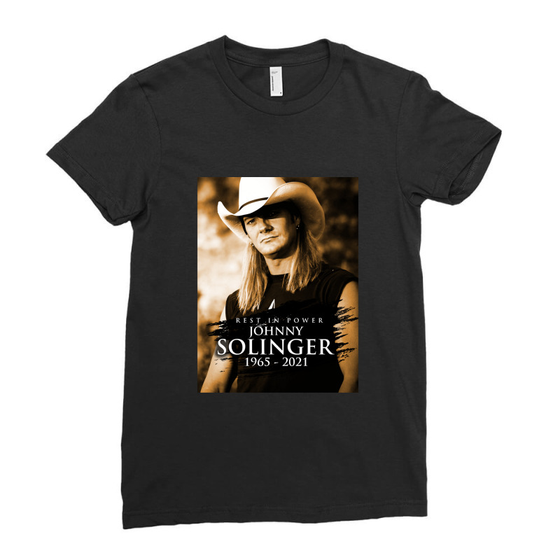 Johnny Solinger Designs Ladies Fitted T-Shirt by cm-arts | Artistshot