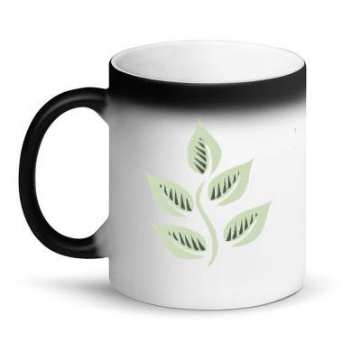 Leaf Drawing Magic Mug Designed By Myvirtualgarden