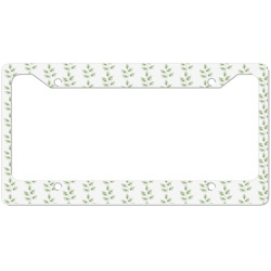 Leaf Drawing License Plate Frame | Artistshot