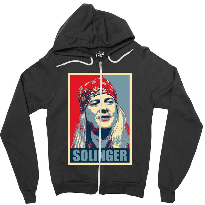 Johnny Solinger Hope Classic Classic Zipper Hoodie by cm-arts | Artistshot