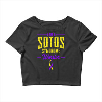 Sotos Syndrome Sotosdodge Warrior Cerebral Gigantism Gift Crop Top | Artistshot