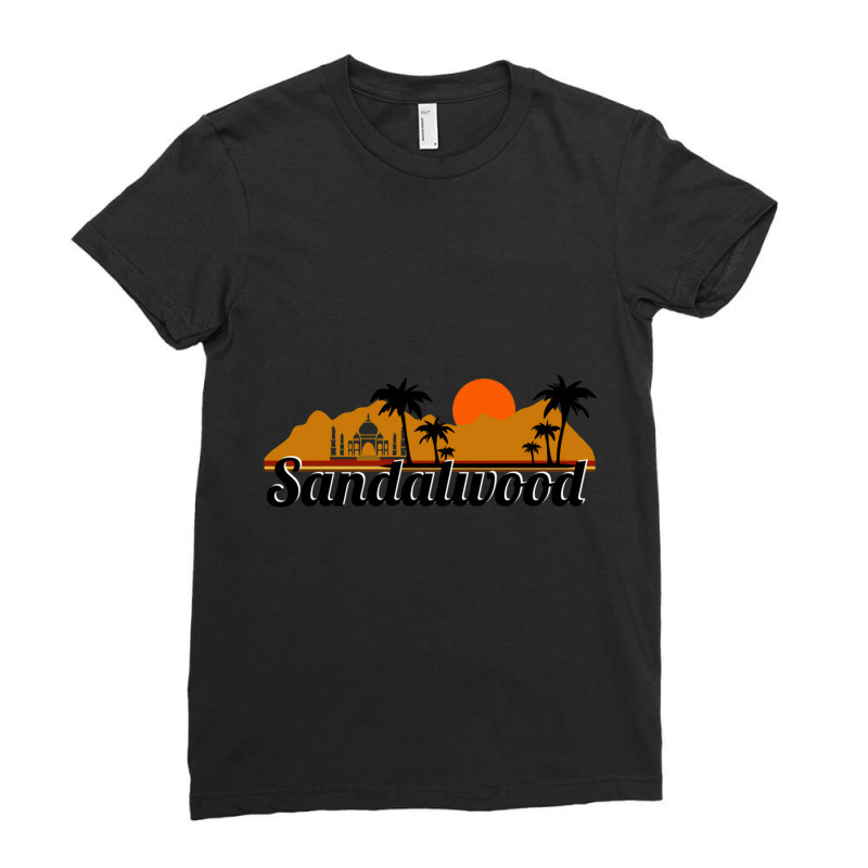 Sandalwood Movies Ladies Fitted T-Shirt by cm-arts | Artistshot