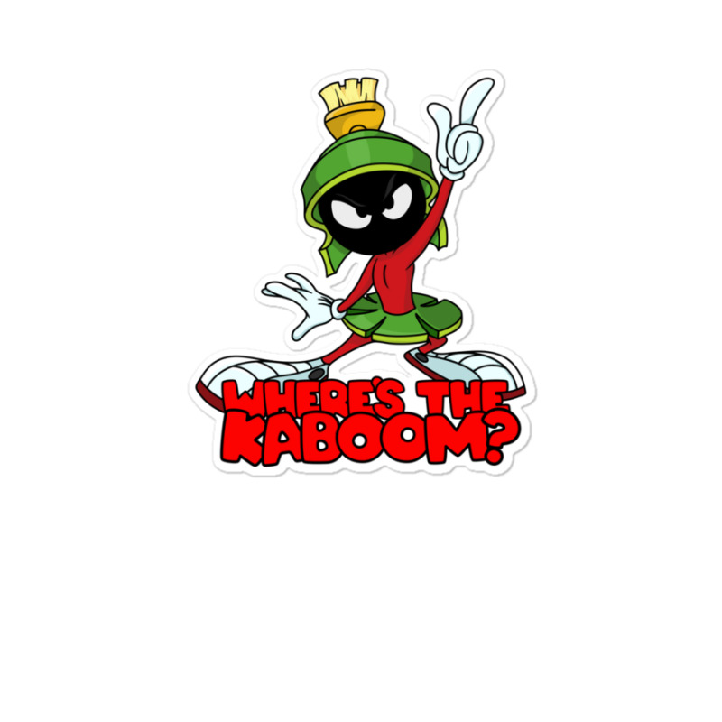 Cartoon Martian 1 Sticker | Artistshot