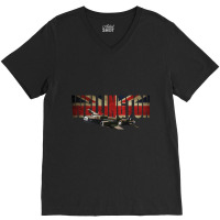 Raf Wellington Bomber Ww2 Wwii Plane V-neck Tee | Artistshot