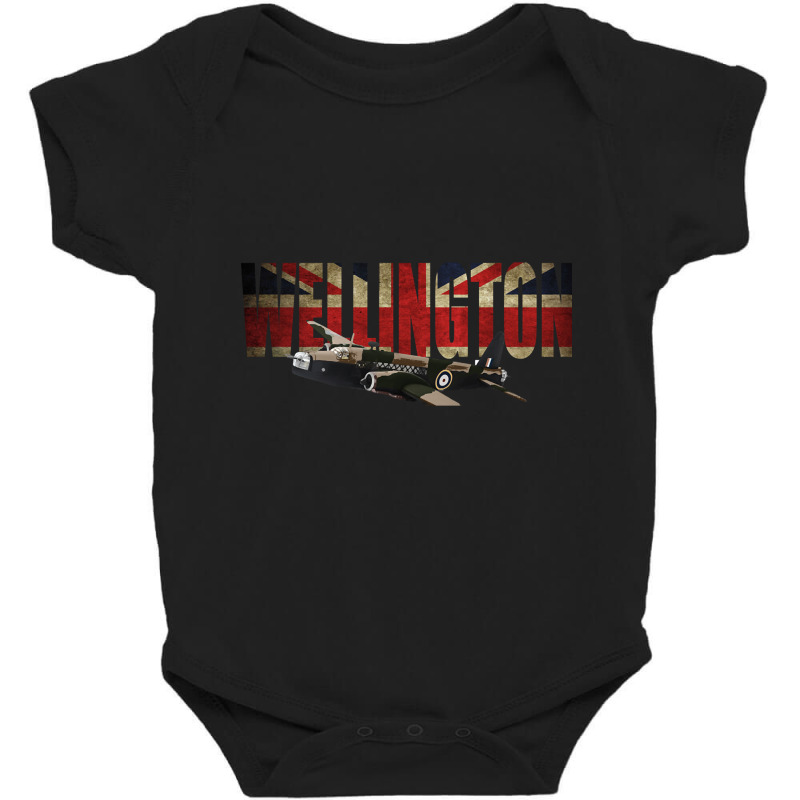 Raf Wellington Bomber Ww2 Wwii Plane Baby Bodysuit | Artistshot