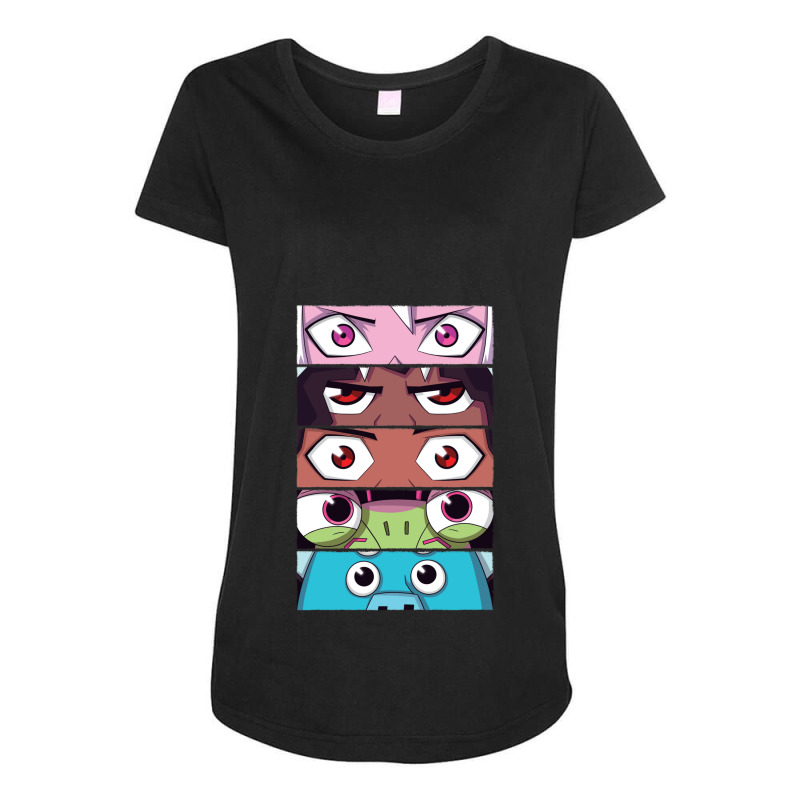 Kipo Eyes Maternity Scoop Neck T-shirt | Artistshot