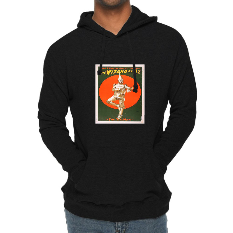 Wizard Of Oz Tin Man Poster Lightweight Hoodie | Artistshot