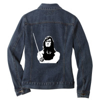 The Samurai Cop Gift Ladies Denim Jacket | Artistshot