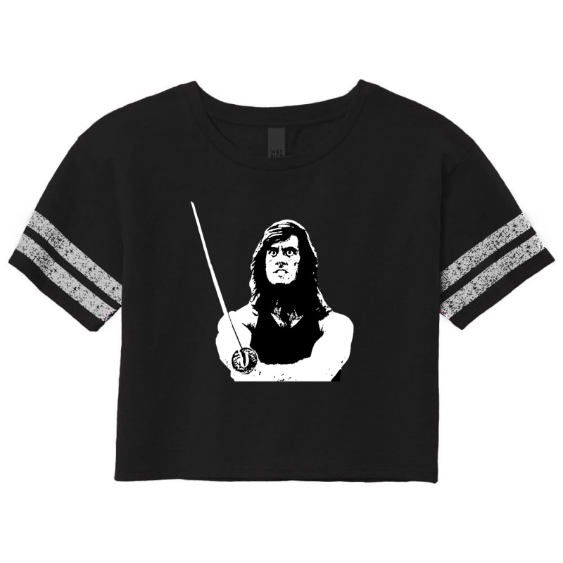 The Samurai Cop Gift Scorecard Crop Tee by jesusvega | Artistshot