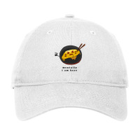 Mentally I Am Here, Omelette Adjustable Cap | Artistshot