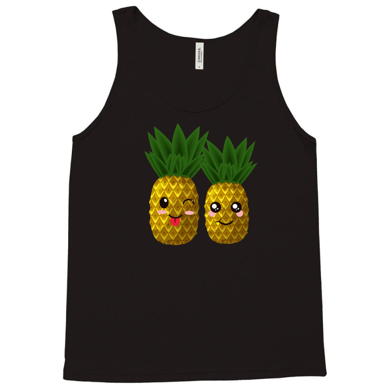 Cute Kawaii Pineapple Tank Top | Artistshot