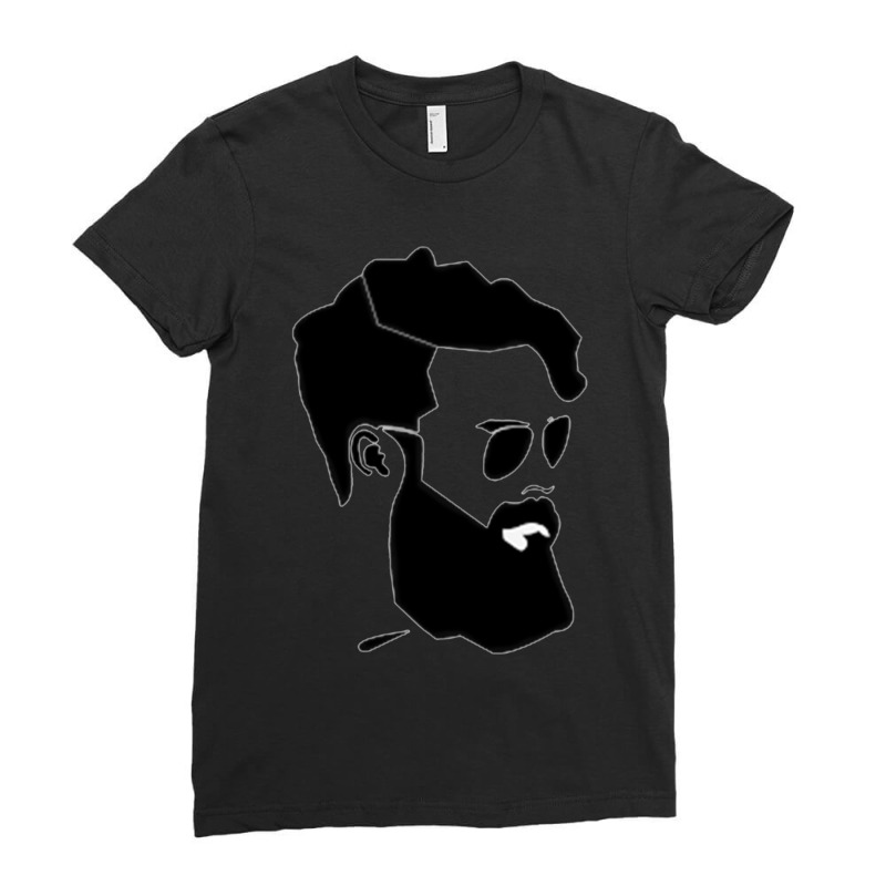 Tovino Thomas Ladies Fitted T-Shirt by cm-arts | Artistshot