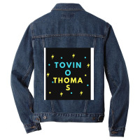 Tovino Thomas Design   Chiffon Top Men Denim Jacket | Artistshot