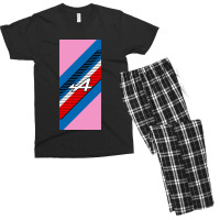 Alpinef1team2022pinkliveryillustration Men's T-shirt Pajama Set | Artistshot