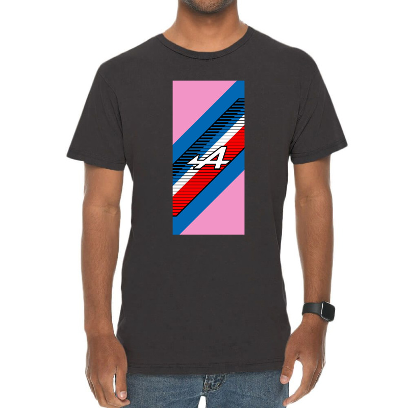 Alpinef1team2022pinkliveryillustration Vintage T-shirt | Artistshot