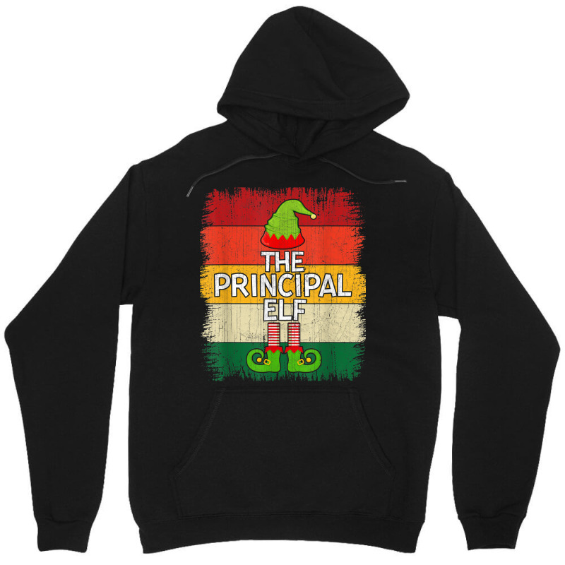 The Principal Elf Matching Group Christmas Party Pajama Unisex Hoodie by Posh | Artistshot