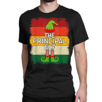 The Principal Elf Matching Group Christmas Party Pajama Classic T-shirt | Artistshot