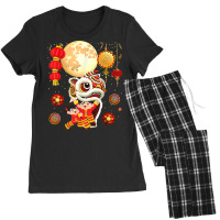 Vietnamese Tet Chinese Full Moon Festival Mid Autumn Dragon T Shirt Women's Pajamas Set | Artistshot