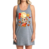 Vietnamese Tet Chinese Full Moon Festival Mid Autumn Dragon T Shirt Tank Dress | Artistshot